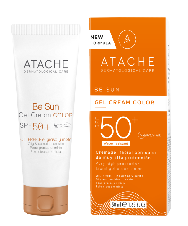 ATACHE - BE SUN Gel Cream Color SPF50+ - 50ml